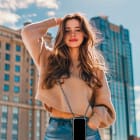 ONEFLOW Twist Case Samsung Galaxy A14 5G Handykette – Stoff Kordel – Weiteres Produktbild 4