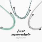 ONEFLOW Twist Case Samsung Galaxy A14 5G Handykette – Stoff Kordel – Weiteres Produktbild 9