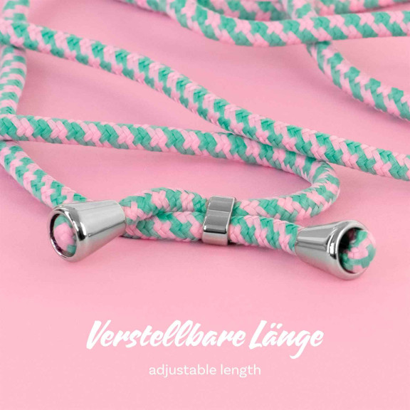 ONEFLOW Twist Case Samsung Galaxy A14 5G Handykette – Stoff Kordel – Weiteres Produktbild 5