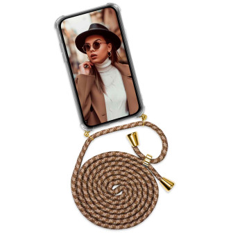 ONEFLOW ONEFLOW Twist Case Samsung Galaxy A16 (4G) Handykette – Stoff Kordel – Paris 1896