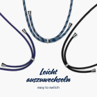 ONEFLOW Twist Case Samsung Galaxy A20e Handykette – Stoff Kordel – Produktbild 9