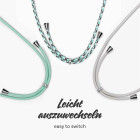 ONEFLOW Twist Case Samsung Galaxy A20s Handykette – Stoff Kordel – Weiteres Produktbild 9