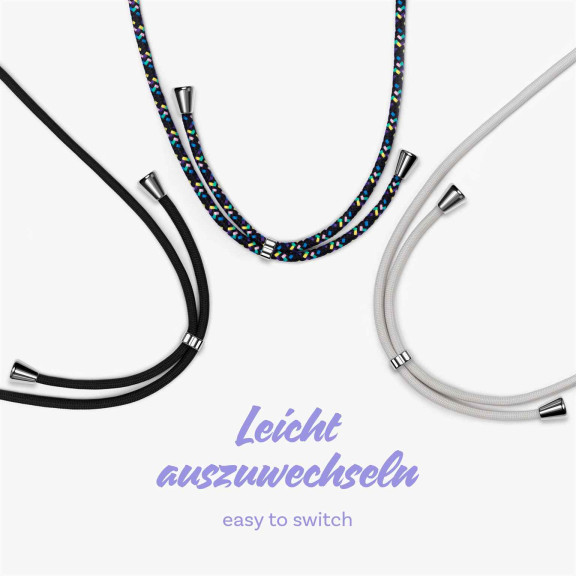 ONEFLOW Twist Case Samsung Galaxy A23 5G Handykette – Stoff Kordel – Weiteres Produktbild 9