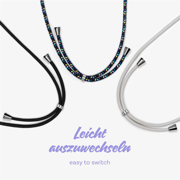 ONEFLOW Twist Case Samsung Galaxy A30s Handykette – Stoff Kordel – Weiteres Produktbild 9
