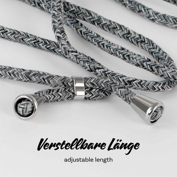 ONEFLOW Twist Case Samsung Galaxy A34 5G Handykette – Stoff Kordel – Weiteres Produktbild 5