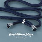 ONEFLOW Twist Case Samsung Galaxy A40 Handykette – Stoff Kordel – Weiteres Produktbild 5