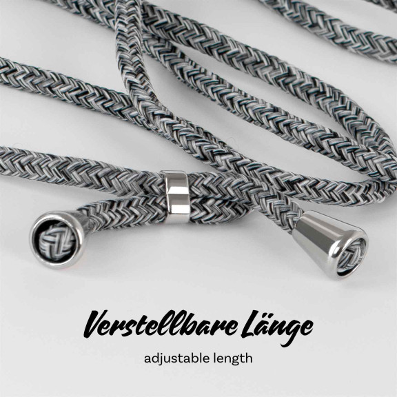 ONEFLOW Twist Case Samsung Galaxy A41 Handykette – Stoff Kordel – Weiteres Produktbild 5