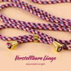 ONEFLOW Twist Case Samsung Galaxy A52 5G Handykette – Stoff Kordel – Produktbild 5