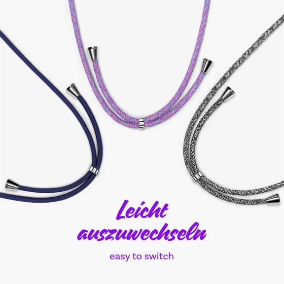 ONEFLOW Twist Case Samsung Galaxy A54 5G Handykette – Stoff Kordel – Weiteres Produktbild 9