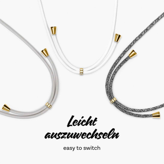 ONEFLOW Twist Case Samsung Galaxy A6 (2018) Handykette – Stoff Kordel – Weiteres Produktbild 9