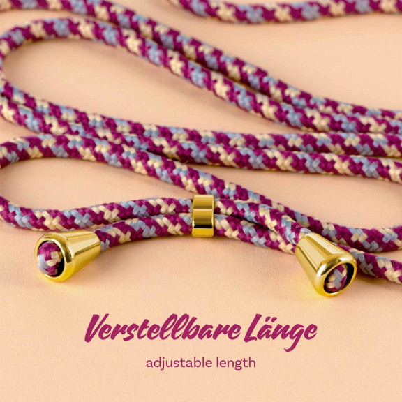 ONEFLOW Twist Case Samsung Galaxy A90 5G Handykette – Stoff Kordel – Weiteres Produktbild 5