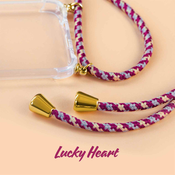 ONEFLOW Twist Case Samsung Galaxy J4 Plus Handykette – Stoff Kordel – Weiteres Produktbild 2