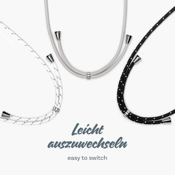 ONEFLOW Twist Case Samsung Galaxy M12 Handykette – Stoff Kordel – Weiteres Produktbild 9