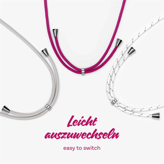 ONEFLOW Twist Case Samsung Galaxy M31 Handykette – Stoff Kordel – Weiteres Produktbild 9