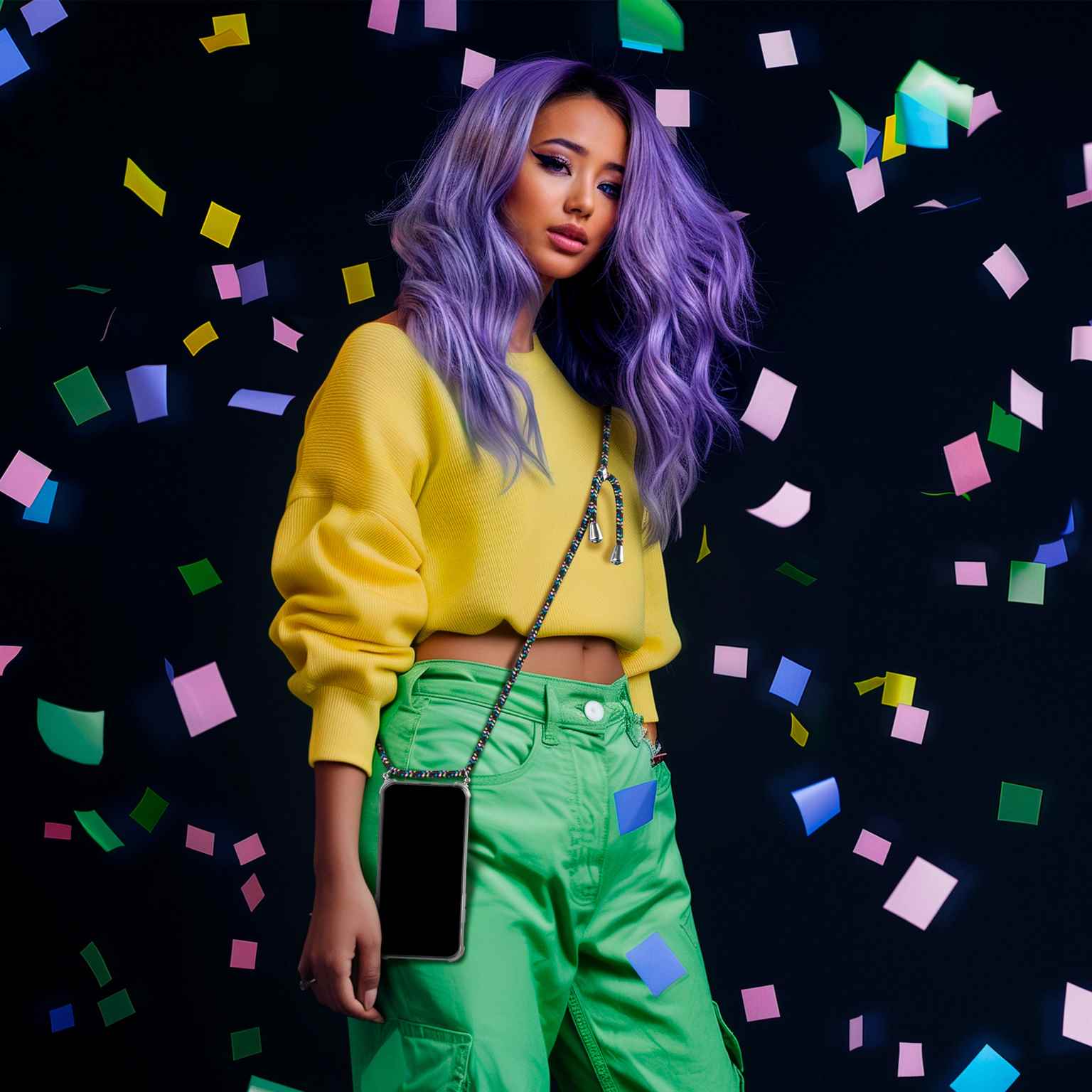 ONEFLOW Twist Case Samsung Galaxy M32 Handykette – Stoff Kordel – Weiteres Produktbild 4 ONEFLOW Twist Case Samsung Galaxy M32 Handykette – Stoff Kordel – Weiteres Produktbild 4