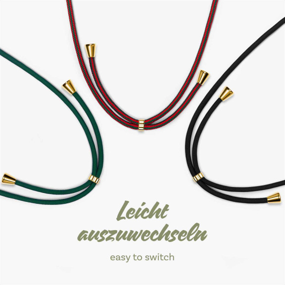 ONEFLOW Twist Case Samsung Galaxy S10 5G Handykette – Stoff Kordel – Weiteres Produktbild 9