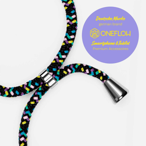 ONEFLOW Twist Case Samsung Galaxy S10 Lite Handykette – Stoff Kordel – Weiteres Produktbild 3