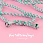 ONEFLOW Twist Case Samsung Galaxy S21 FE 5G Handykette – Stoff Kordel – Weiteres Produktbild 5