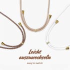 ONEFLOW Twist Case Samsung Galaxy S21 Ultra Handykette – Stoff Kordel – Weiteres Produktbild 9