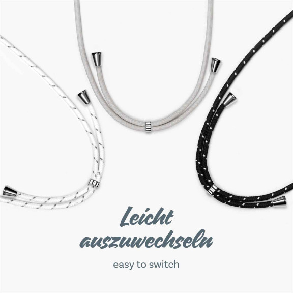 ONEFLOW Twist Case Samsung Galaxy S21 Handykette – Stoff Kordel – Weiteres Produktbild 9