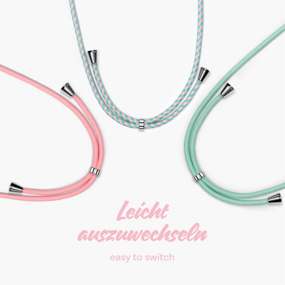 ONEFLOW Twist Case Samsung Galaxy S22 Handykette – Stoff Kordel – Weiteres Produktbild 9
