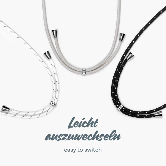 ONEFLOW Twist Case Samsung Galaxy S23 Handykette – Stoff Kordel – Weiteres Produktbild 9