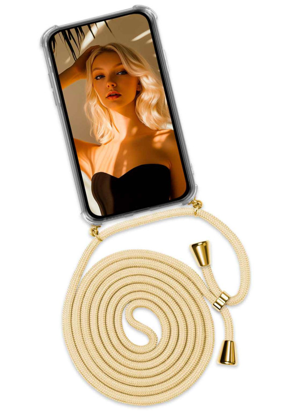 ONEFLOW Twist Case Samsung Galaxy S24 FE Handykette – Stoff Kordel – Weiteres Produktbild 1