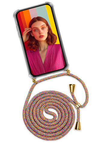 ONEFLOW Twist Case Samsung Galaxy S24 FE Handykette – Stoff Kordel – Sunny Rainbow ONEFLOW Twist Case Samsung Galaxy S24 FE Handykette – Stoff Kordel – Sunny Rainbow