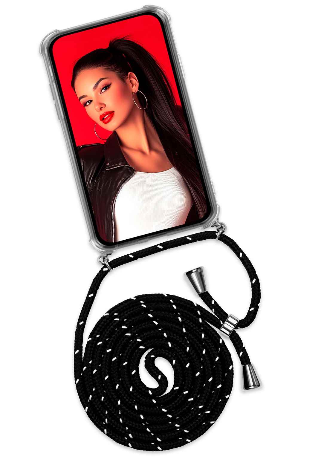 ONEFLOW Twist Case Samsung Galaxy S24 FE Handykette – Stoff Kordel – Weiteres Produktbild 1