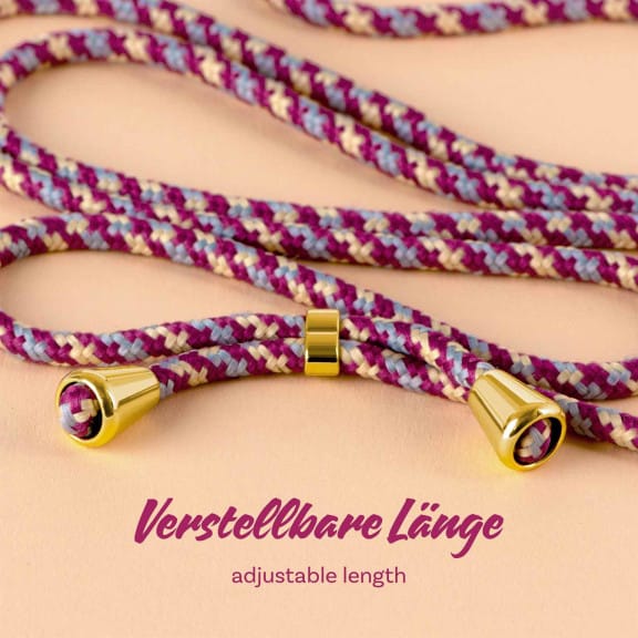 ONEFLOW Twist Case Samsung Galaxy S25 Handykette – Stoff Kordel – Weiteres Produktbild 5
