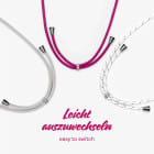 ONEFLOW Twist Case Samsung Galaxy S25 Handykette – Stoff Kordel – Weiteres Produktbild 9