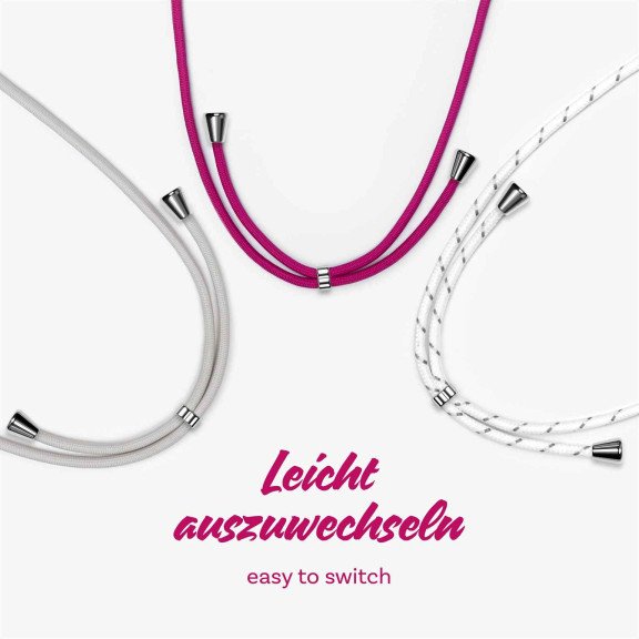 ONEFLOW Twist Case Samsung Galaxy S7 Edge Handykette – Stoff Kordel – Weiteres Produktbild 9