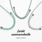 ONEFLOW Twist Case Samsung Galaxy S8 Handykette – Stoff Kordel – Produktbild 9