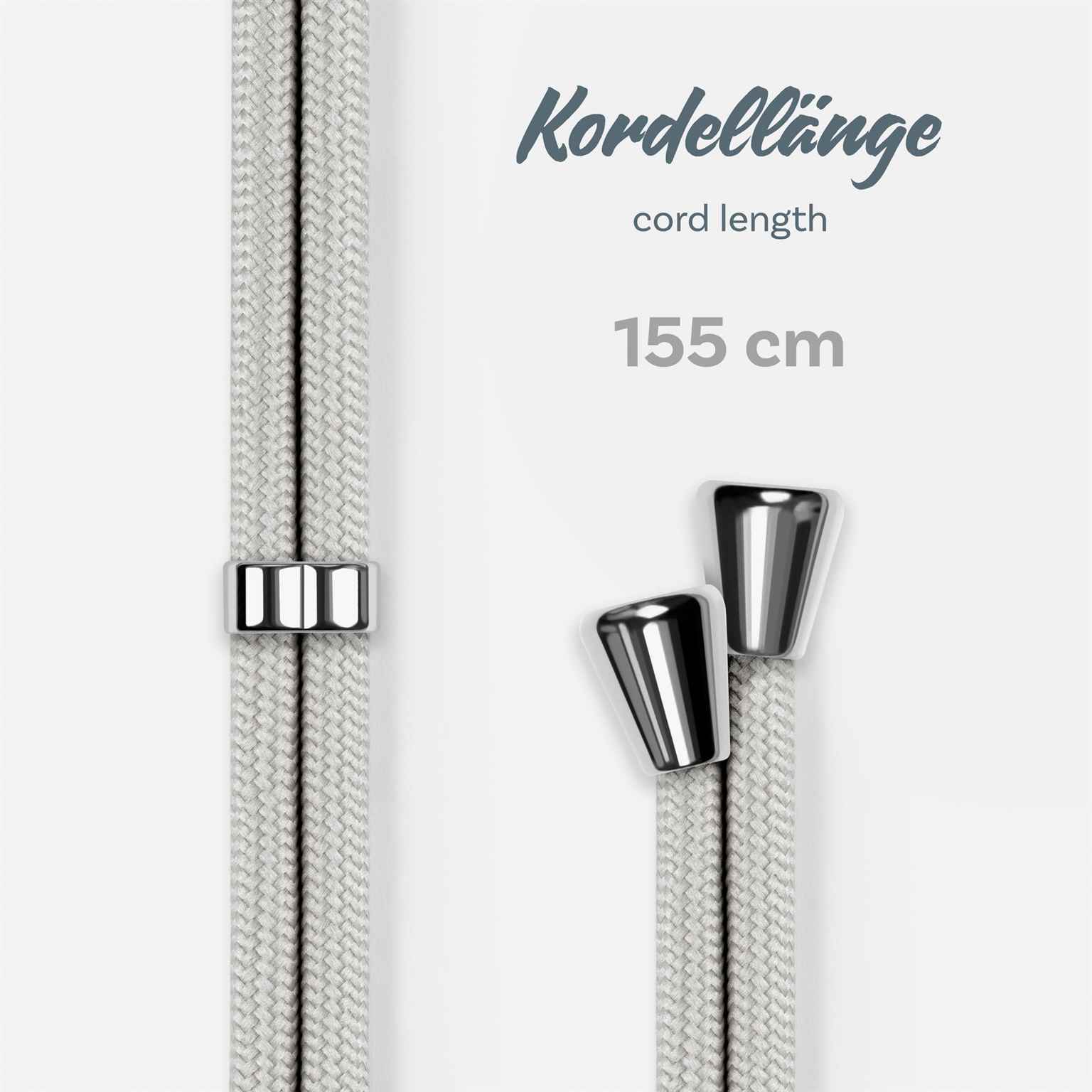ONEFLOW Twist Case Samsung Galaxy S9 Plus Handykette – Stoff Kordel – Weiteres Produktbild 6