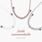 ONEFLOW Twist Case Samsung Galaxy S9 Plus Handykette – Stoff Kordel – Weiteres Produktbild 9