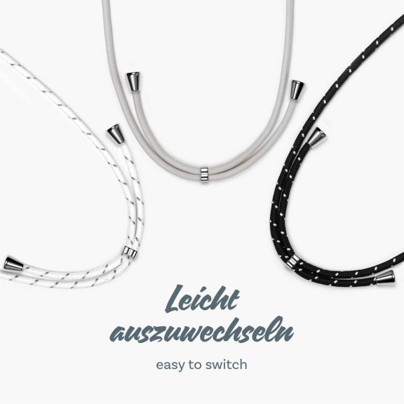 ONEFLOW Twist Case Samsung Galaxy S9 Handykette – Stoff Kordel – Weiteres Produktbild 9