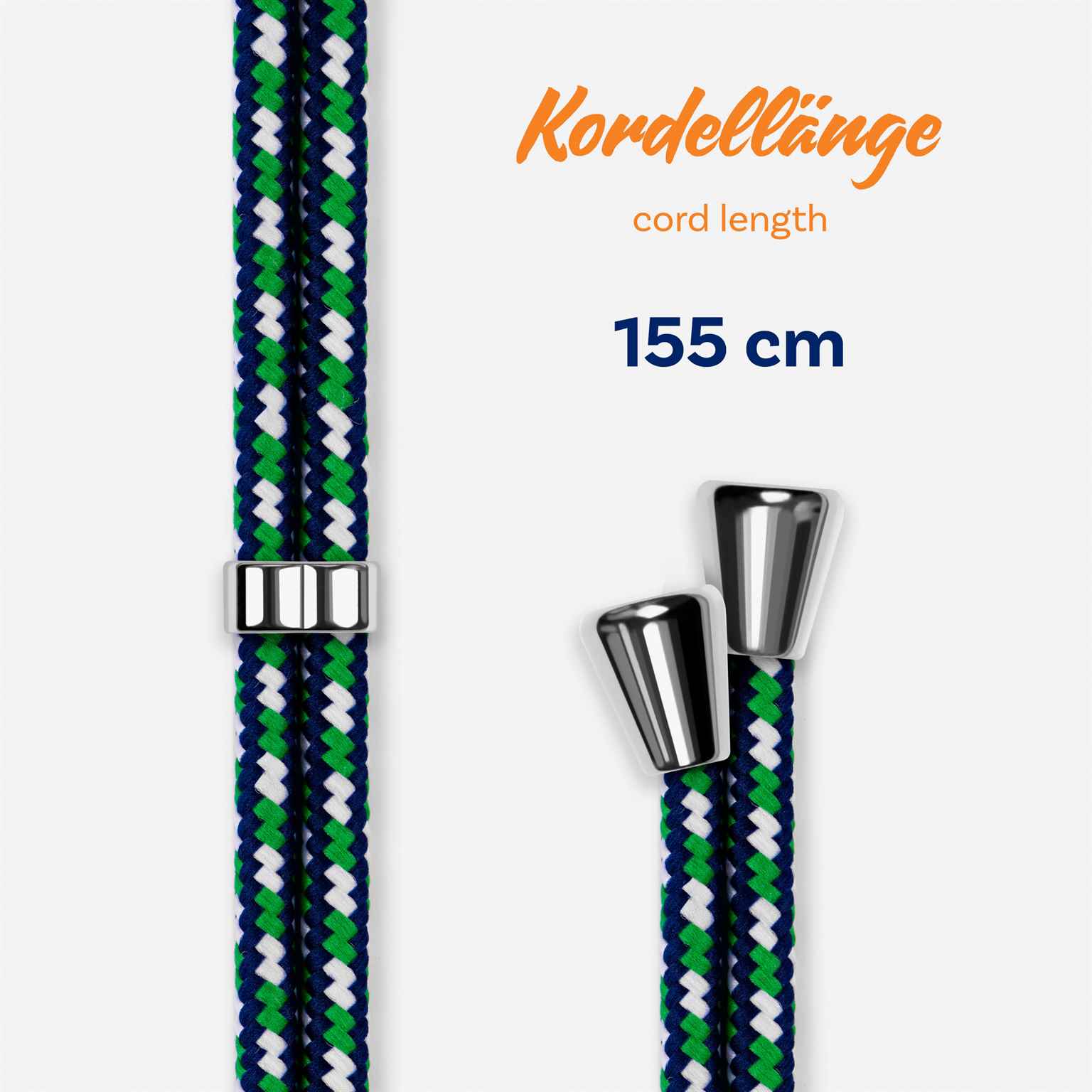 ONEFLOW Twist Case Xiaomi 11T Handykette – Stoff Kordel – Weiteres Produktbild 6