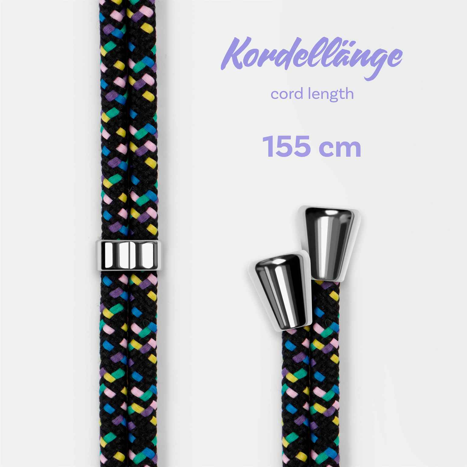 ONEFLOW Twist Case Xiaomi 12 Pro Handykette – Stoff Kordel – Weiteres Produktbild 5