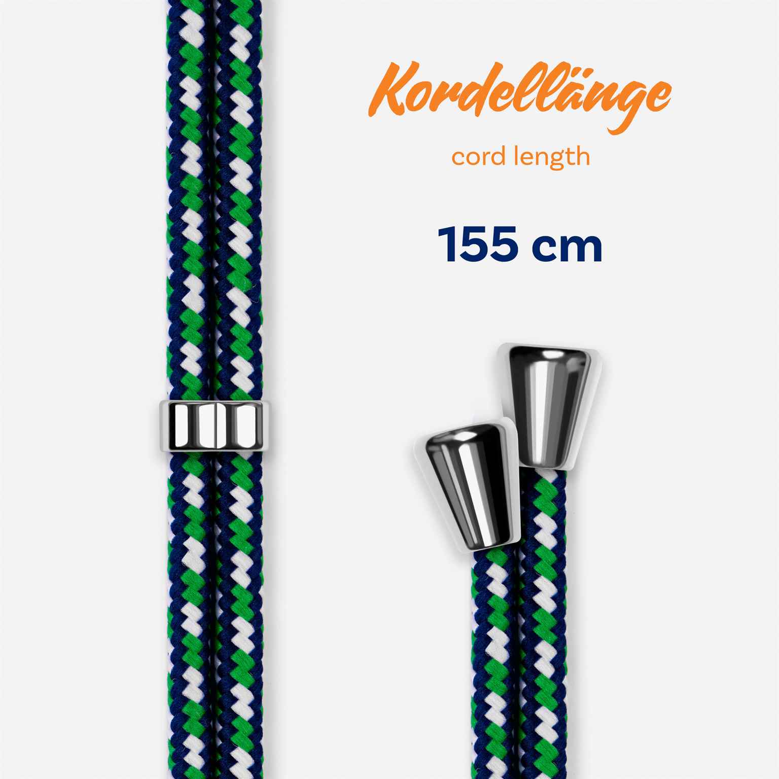 ONEFLOW Twist Case Xiaomi 12T Handykette – Stoff Kordel – Weiteres Produktbild 6