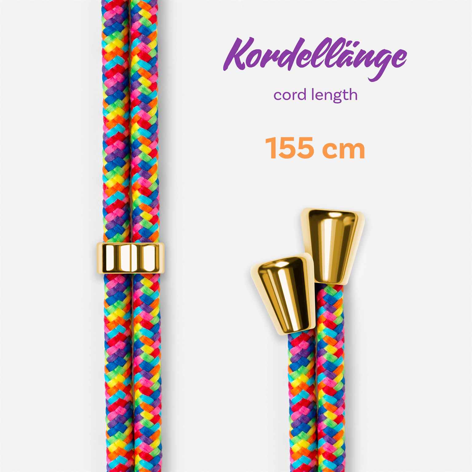 ONEFLOW Twist Case Xiaomi 12T Pro Handykette – Stoff Kordel – Weiteres Produktbild 5