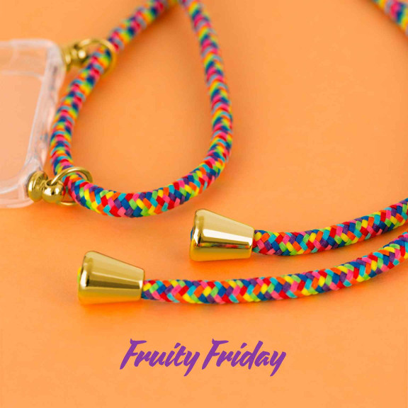 ONEFLOW Twist Case Xiaomi 12X Handykette – Stoff Kordel – Weiteres Produktbild 2