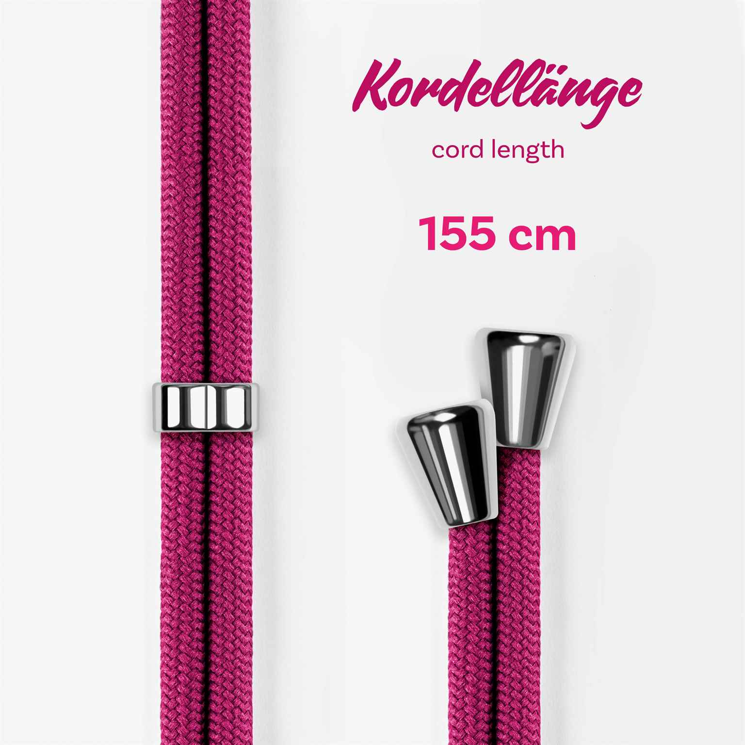 ONEFLOW Twist Case Xiaomi 13 Pro Handykette – Stoff Kordel – Weiteres Produktbild 5