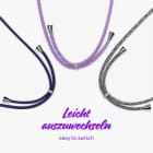 ONEFLOW Twist Case Xiaomi Mi 11 Lite Handykette – Stoff Kordel – Weiteres Produktbild 9