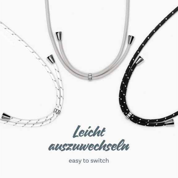 ONEFLOW Twist Case Xiaomi Mi A2 Lite Handykette – Stoff Kordel – Weiteres Produktbild 9