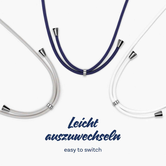 ONEFLOW Twist Case Xiaomi Mi Note 10 Handykette – Stoff Kordel – Weiteres Produktbild 9