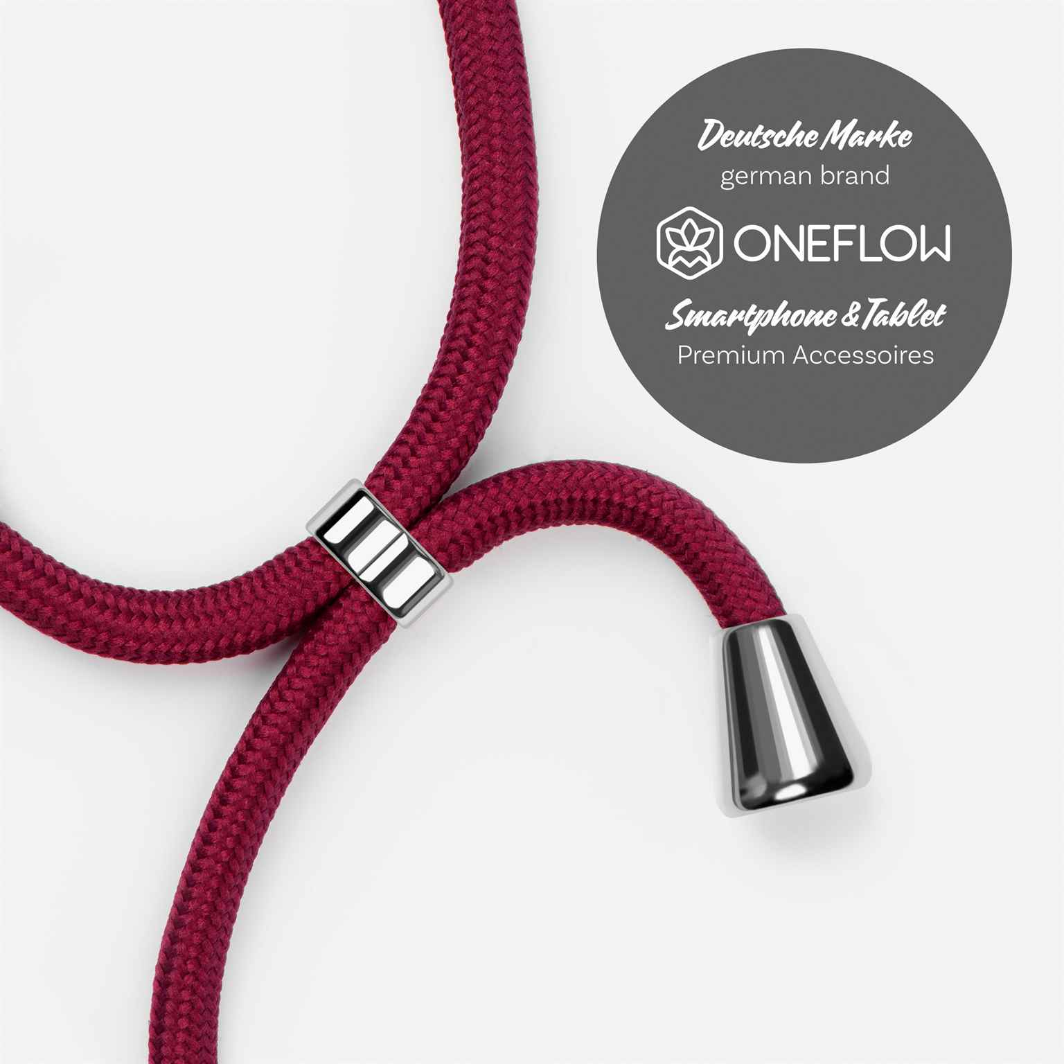 ONEFLOW Twist Case Xiaomi Mi Note 10 Handykette – Stoff Kordel – Weiteres Produktbild 2