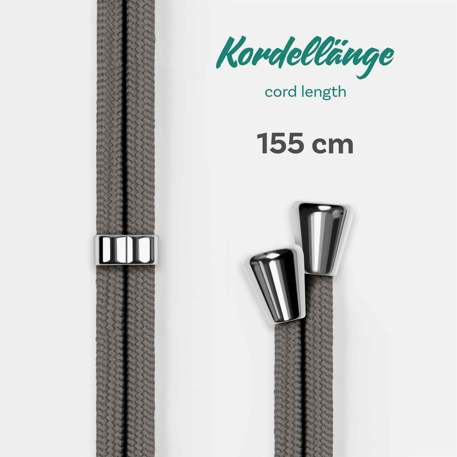 ONEFLOW Twist Case Xiaomi Mi Note 10 Handykette – Stoff Kordel – Weiteres Produktbild 5