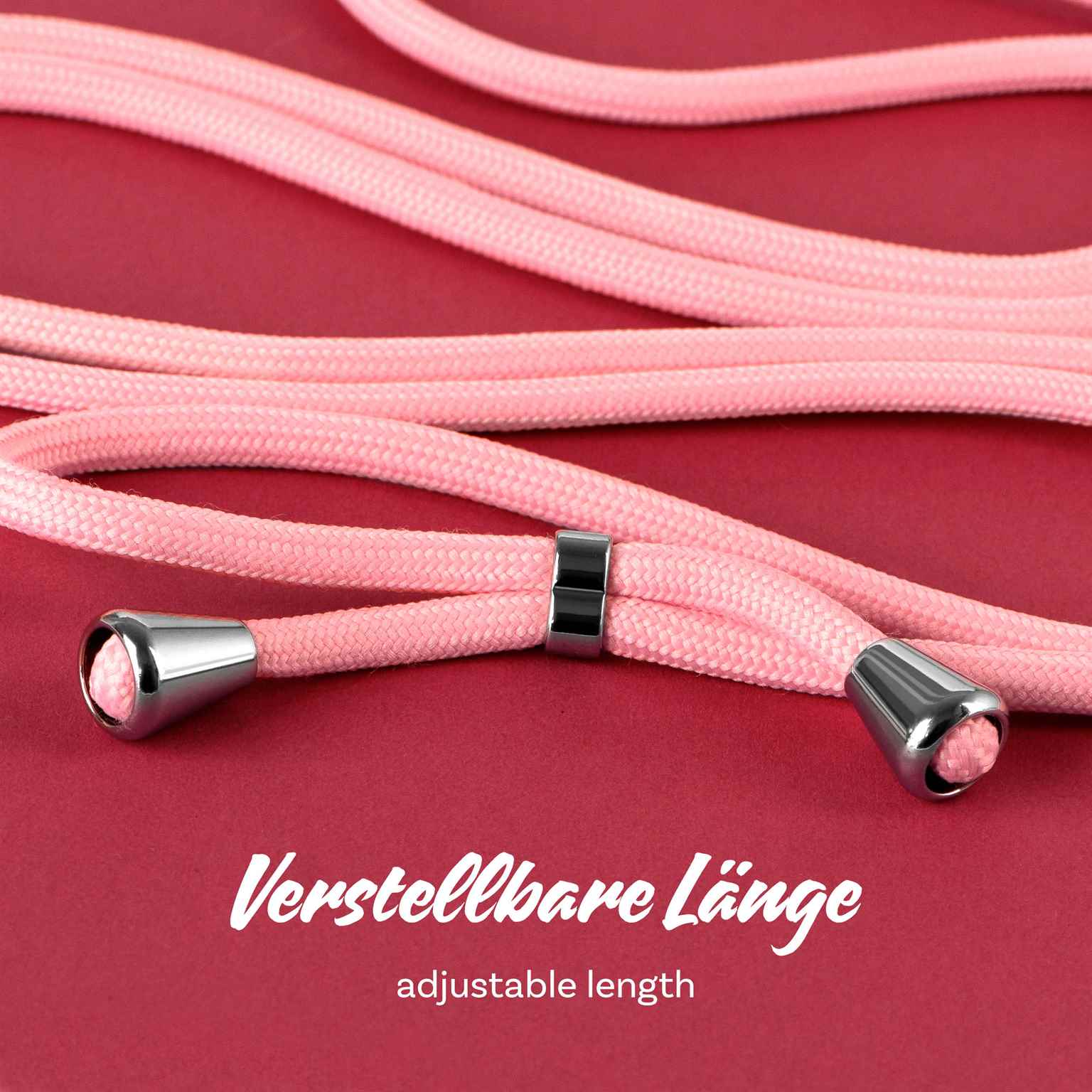 ONEFLOW Twist Case Xiaomi Mi Note 10 Handykette – Stoff Kordel – Weiteres Produktbild 4