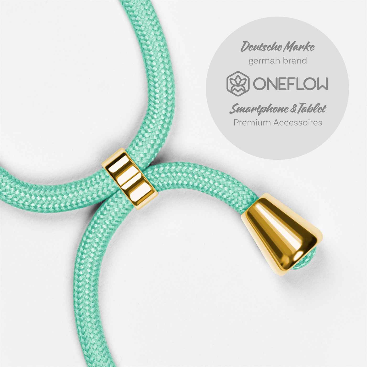 ONEFLOW Twist Case Xiaomi Mi Note 10 Handykette – Stoff Kordel – Weiteres Produktbild 2