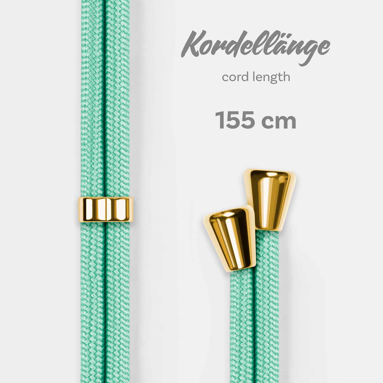 ONEFLOW Twist Case Xiaomi Mi Note 10 Handykette – Stoff Kordel – Weiteres Produktbild 5
